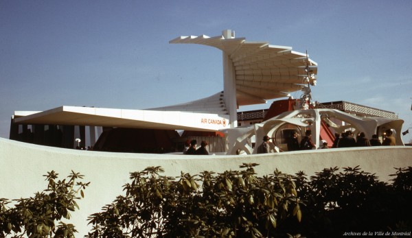 Pavillon d'Air Canada. - 1967. Archives de la Ville de Montréal. VM94-EXd006-086