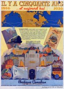 Affiche publicitaire du Canadien Pacifique. 1936. VM166-D01216-2. AVM