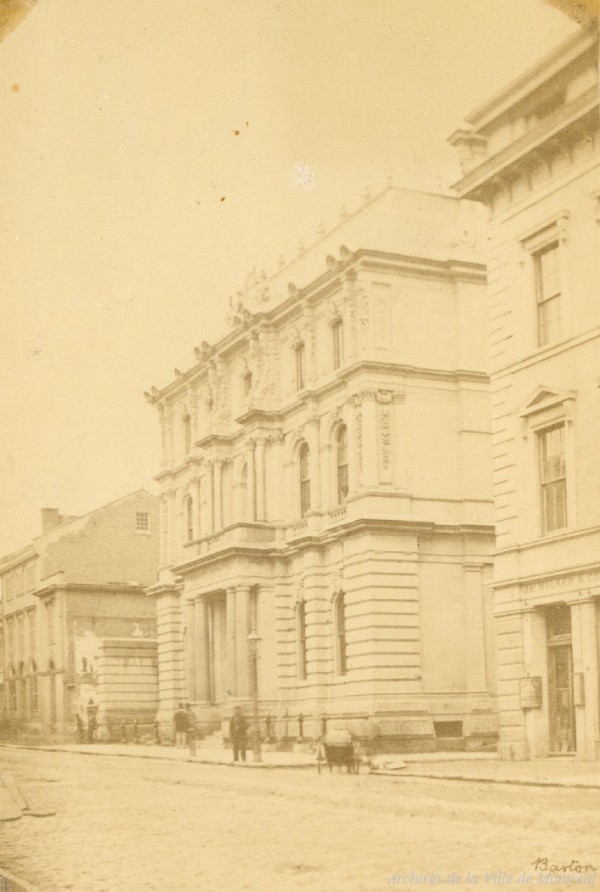 Banque Molson. Photographie de John Henry Barton. 1866. P90,SY,P7