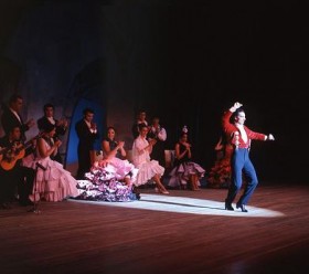 Troupe de Flamenco à la Place des Arts, 1964
