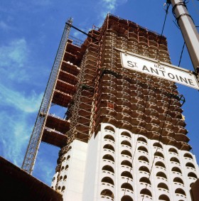 Construction du Château Champlain, 1966, VM94-Ad63-004
