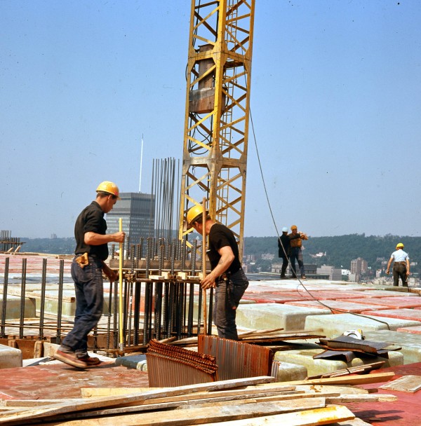 Construction de la Place Victoria, 1965, VM94-Ud19-016
