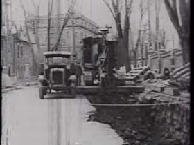 Aqueduc et égoûts à Montréal en 1932