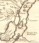 Plan de l'ile de Montréal, 1744, BM5-C-26-050A (extrait)