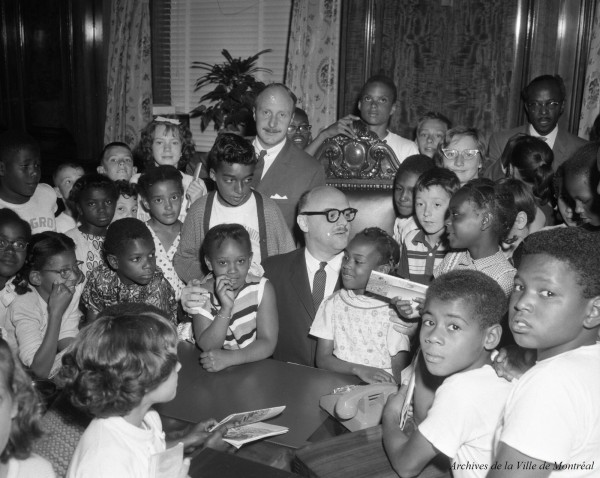 Visite des enfants du Negro Community Center (NCC), 1962, VM94-E39-006