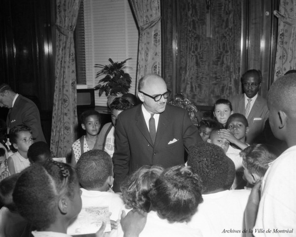Visite des enfants du Negro Community Center (NCC), 1962, VM94-E39-003