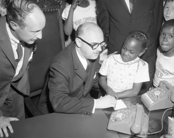 Visite des enfants du Negro Community Center (NCC), 1962, VM94-E39-007