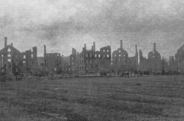 Bâtiments incendiés, 1890. VM005, SO, D13