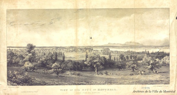 Vue de Montréal, vers 1840, BM7-2_15P028_C15-42578-002