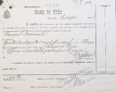 Paiement du salaire des fonctionnaires de la Ville de Montréal partis à la guerre le 1er septembre 1914.