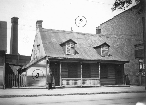 Maison de la rue Saint-Jacques à Saint-Henri. 1928, VM6-D1901-30-039A