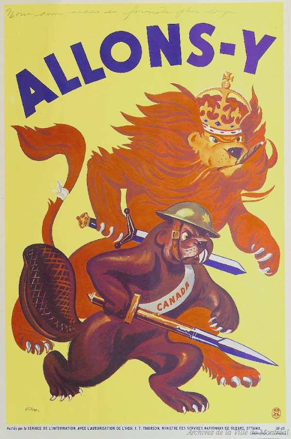 Affiche de propagande, 1939-1945. BM2,S39.