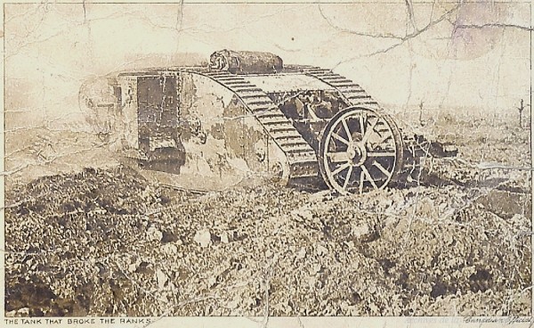 Tank. 1914-1918. BM55,S2,D22.