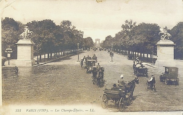 Champs Élysées, 1917. P104,S1,SS1,D1.