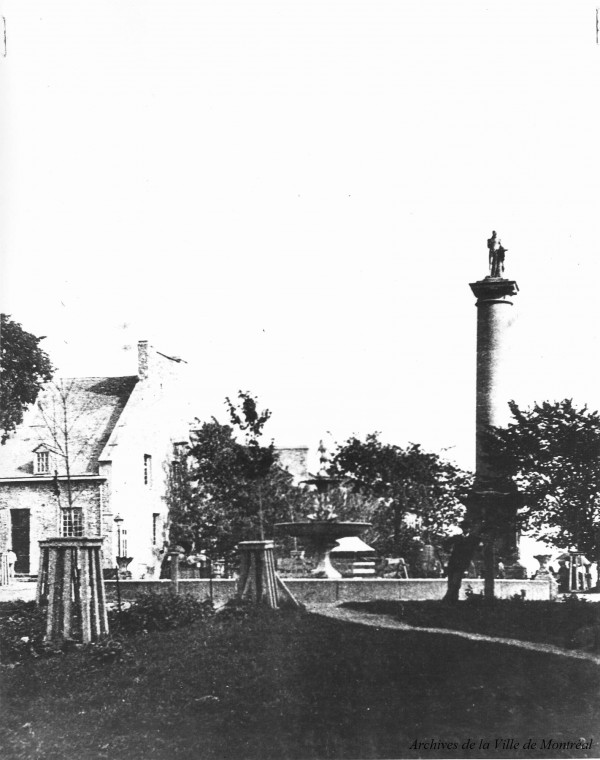 La colonne Nelson, fin du 19e siècle, VM6-D3020-38-013