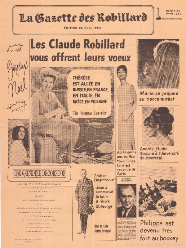 La Gazette des Robillard, Noël 1966, P137-1_13-012.