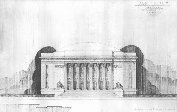 Projet d'auditorium pour Montréal, 1937, VM12-8_9