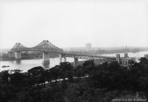 Pont Jacques-Cartier, vers 1930, VM94-Z168-1