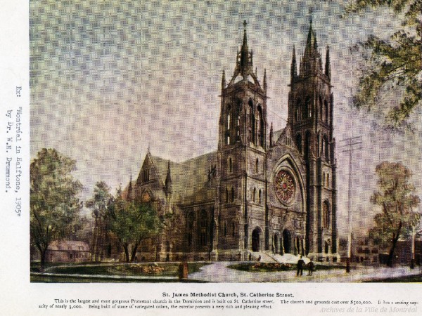 Église St. James (extrait de Montreal in Halftone), 1905, VM6R3153-2_463O-001