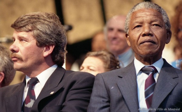 Visite de Nelson Mandela, 1990, VM94-U5430-183