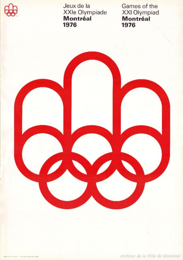 Affiche des Jeux de la XXIe Olympiade, 1976, P64-Z-2_15P31