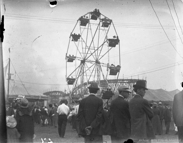 Fête foraine, Winnipeg, 1913. BM42-G3167.