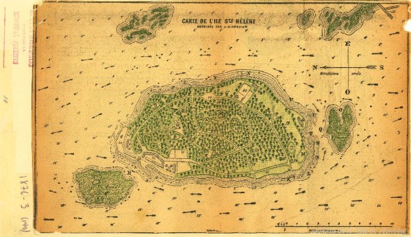 Carte de l'île Sainte-Hélène, 1876, VM6-D1901-17-5-A-003