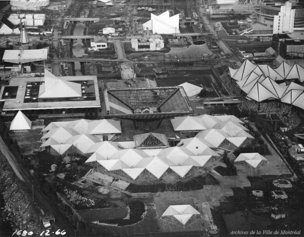 Construction des pavillons d'Expo 67, décembre 1966, VM6-D23560-11-1-004