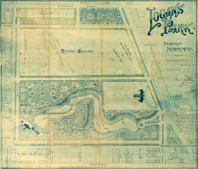 Plan du parc Logan (La Fontaine). 1898. VM44-4-3_01. 