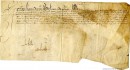 Henri III, roi de France (1574-1589). Pièce signée le 30 mai 1580 par Henri III, frère de Charles IX, d'abord roi de Pologne. BM7-1_13P014.