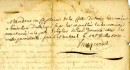 Gilles Hocquart, intendant de 1731 à 1748. Ordonnance signée le 12 juillet 1730 pour l'écoulement des eaux dans la commune de LaPrairie. BM7-1_13P020. https://www.biographi.ca/fr/bio/hocquart_gilles_4E.html