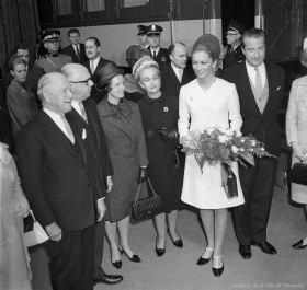 Le prince Albert de Liège, accompagné de la princesse Paola de Liège. – 8 mai 1967. Archives de la Ville de Montréal. VM94-X008-015