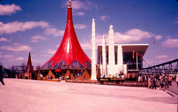 Pavillon de l'Éthiopie. - 1967. Archives de la Ville de Montréal. VM97-Y_3P080