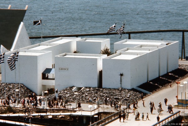 Pavillon de la Grèce. – 1967. Archives de la Ville de Montréal. VM94-EXd281-001