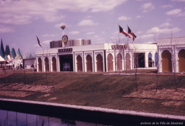 Pavillon du Koweït. – 1967. Archives de la Ville de Montréal. VM97-Y_3P070