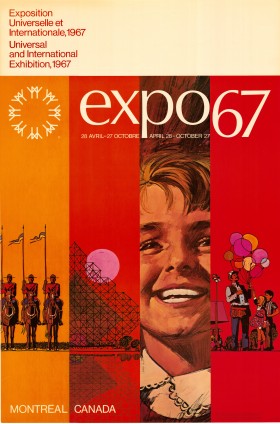 Affiche: EXPO: le spectacle du siècle. – 1967. Archives de la Ville de Montréal. P67-2_30 (V.23-150/16)