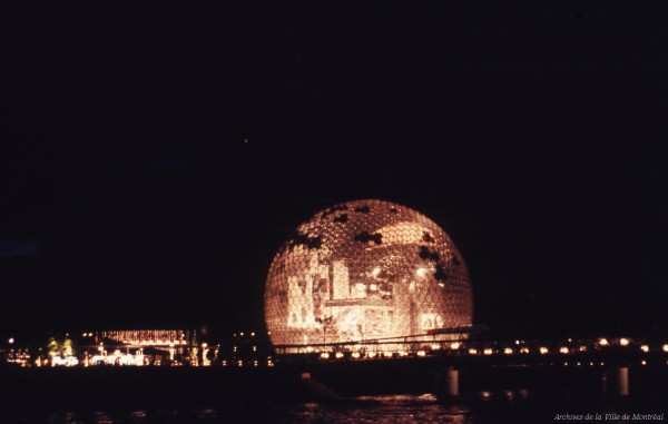 Pavillon des États-Unis / Charles Clément. – 1967. Archives de la Ville de Montréal. P140_08P020