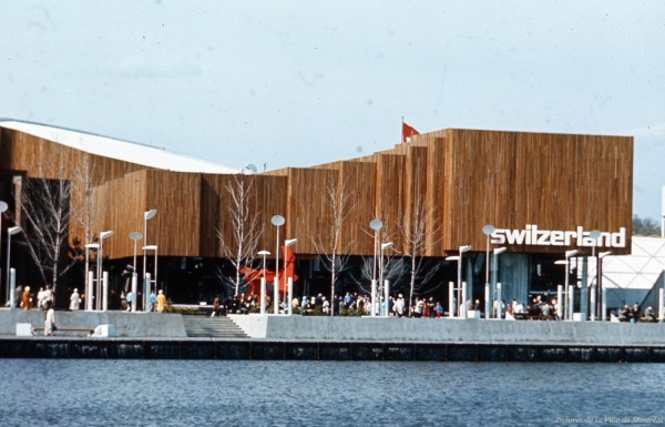 Pavillon de la Suisse. 1967. VM94-EXd281-024. Archives de la Ville de Montréal.