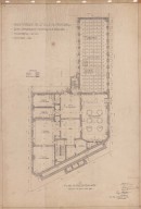 Plan du rez-de-chaussée. 1914. VM116-1_0039-B-1029-006. Archives de la Ville de Montréal.