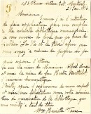 Lettre de candidature de la journaliste et écrivaine Henriette Tassé pour un poste à la nouvelle bibliothèque (21 janvier 1916). Elle joint à cette lettre une copie de son premier roman, « La vie et le rêve ». BM060-2-1_001-001et2. Archives de la Ville de Montréal.