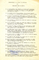 Projet de règlement pour les usagers de la nouvelle bibliothèque. Mai 1917. BM060-2-1_001-005. Archives de la Ville de Montréal.