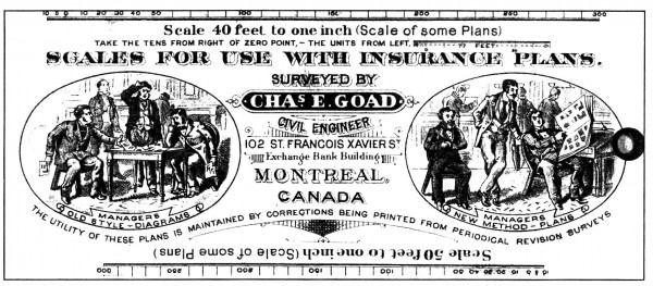 Figure 1. Un dépliant commercial de 1879 de Charles Edward Goad, Archives nationales du Canada C-061913.