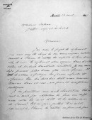 Lettre de l'archevêque de Montréal, Paul Bruchési, en faveur d'un éventuel couvre-feu. 1917. VM001-3-2_003631. AVM.