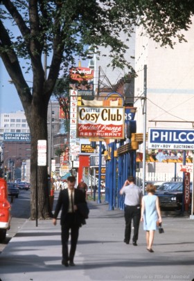Restaurant Little Cosy Club. - 1967. Archives de la Ville de Montréal. VM097-Y-02-12A-P344