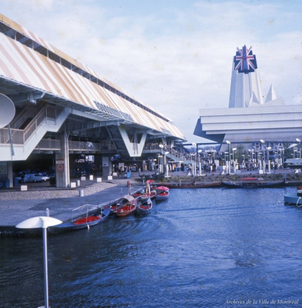 Site de l’Expo 67. – Été 1967. P188-01-D004-P013. Archives de la Ville de Montréal.