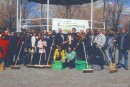 Campagne Rosemont--La Petite-Patrie proprement, avec entre autres André Lavallée, Marcel Tremblay et Gilles Grondin. - [2006?]. P183-Y-D001-013. Archives de la Ville de Montréal