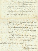 Correspondance sur l’éclairage public des rues Notre-Dame et Saint-Paul (lampes à l’huile de baleine). – 13 décembre 1823. VM035-3-2-D009 p9. AVM.